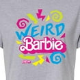 thumbnail image 3 of Barbie The Movie - Weird Barbie - Juniors Cropped Cotton Blend T-Shirt, 3 of 5