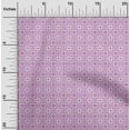 thumbnail image 2 of oneOone Polyester Spandex Light Pink Fabric Asian Block Print Floral Sewing Material Print Fabric By The Yard 56 Inch Wide, 2 of 4