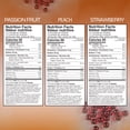 thumbnail image 2 of BREXONIC Bursting Boba Pearls Passion Fruit, Strawberry & Peach Tapioca Pearls for Bubble Tea & Desserts, 1 Lb 3-Pack, 2 of 6