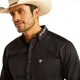 thumbnail image 4 of Camisa Ariat Team Logo México Negro, 4 of 6
