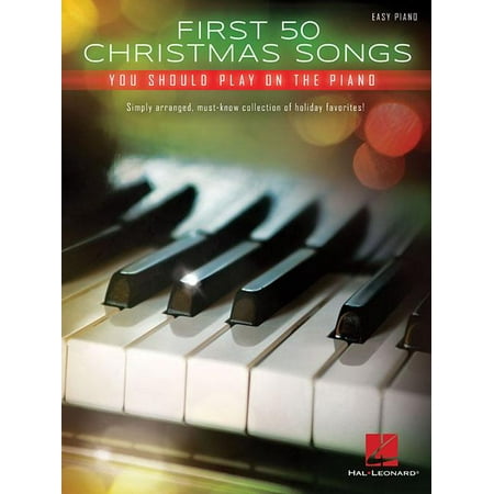 Wish You Christmas Song First 50 Christmas Songs You Should Play on the Piano (Paperback) ()