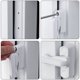 thumbnail image 3 of Bloqueador de marco para ventana, 4 piezas, antirrobo, para puertas y ventanas, aleación de zinc fundido, bloqueador de marco, cerradura empotrada, 3 of 5