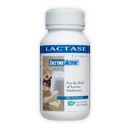 Nature's Way Lactase Enzyme, Capsule, 100 Count