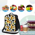 thumbnail image 4 of Balery Cute Cow Print Sunflower D Caja de Almuerzo y Bolsa de Almuerzo para Hombres y Mujeres, Bolsa de Almuerzo Reutilizable con Gran Capacidad, Bolsa de Almuerzo Aislada, 4 of 7