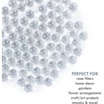 thumbnail image 3 of Galashield Clear Marbles for Vases  Glass Marbles Bulk Vase Fillers  Glass Beads for Vases, Round Marble 1lb, Approx. 80 pcs, 3 of 8