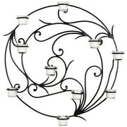 10 Tea Light Candle Wall Dcor