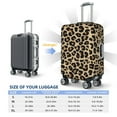 thumbnail image 4 of Pofeuu Leopard Print-1 Print Luggage Suitcase Cover Protector Luggage Washable Covers Aesthetic for 18/24/28/32 inch Luggage（No luggage included）-Medium, 4 of 7