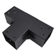 thumbnail image 2 of Kit de Matériel Pergola en Acier 4x4 Pouces, Support d'Angle Droit 3 Voies avec Base, 2 of 8