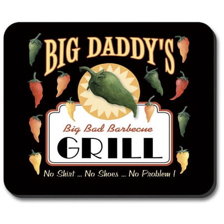 Art Plates Mouse Pad - Big Daddy s Grill price history on PriceWatchPro