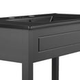 thumbnail image 6 of Sink Vanity Cabinet, Grey Gray Black, Wood, Hotel Bedroom Bathroom, Modern Contemporary HB34057, 6 of 9
