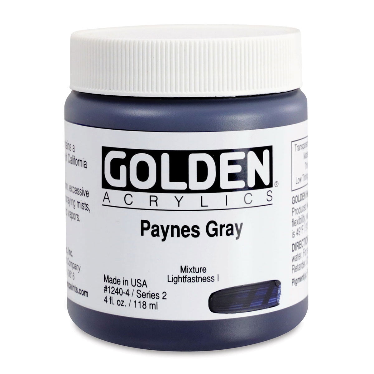 Golden Heavy Body Acrylic Paint - Cadmium Red Medium, 4 Oz Jar, Artist Quality - View #3