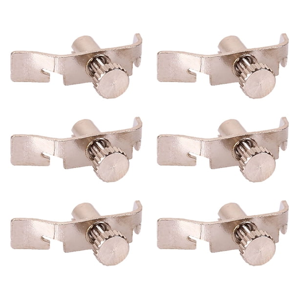 BRIGHTFUFU 6 unids de acero inoxidable ERHU Sintonizadores finos Ajustadores de cadenas ERHU Herramientas de ajuste (plata)