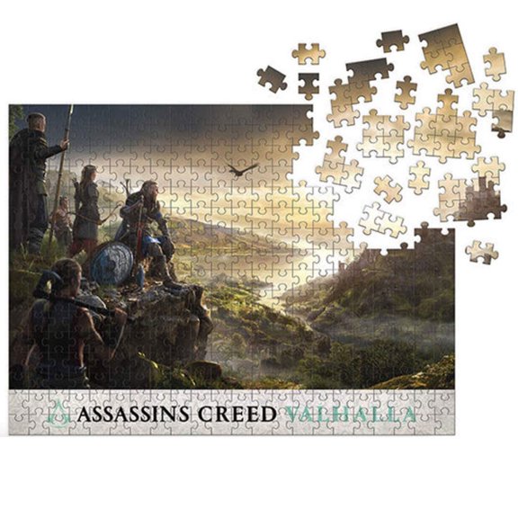 Dark Horse Assassin's Creed Valhalla Raid Planning Jigsaw Puzzle, 1000 pieces