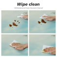 thumbnail image 4 of JEUXUS  Round Table Cloth Waterproof Spill Proof Tablecloth Soft Washable Oli-Proof Table Cloths for Party Dining Room - Sunny Blue Sky and Cloud Table Cover, 4 of 7