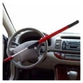 thumbnail image 2 of WJCA Adjustable Steering Wheel Lock for Theft Prevention, Heavy-Duty Vehicle Security Device with Secure Locking Mechanism, Includes 3 Keys, in Red, 2 of 6