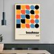 thumbnail image 3 of 1 póster de Bauhaus Alemania, autoadhesivo, impermeable, pegatina de papel, decoración de pared para cafetería, bar y habitación, 3 of 5