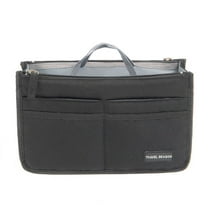 1-Pack Women’s Multifunction Travel Organizer Insert – Large Handbag Purse Liner for Makeup & Essentials TIKA