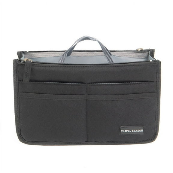 1-Pack Women’s Multifunction Travel Organizer Insert – Large Handbag Purse Liner for Makeup & Essentials TIKA