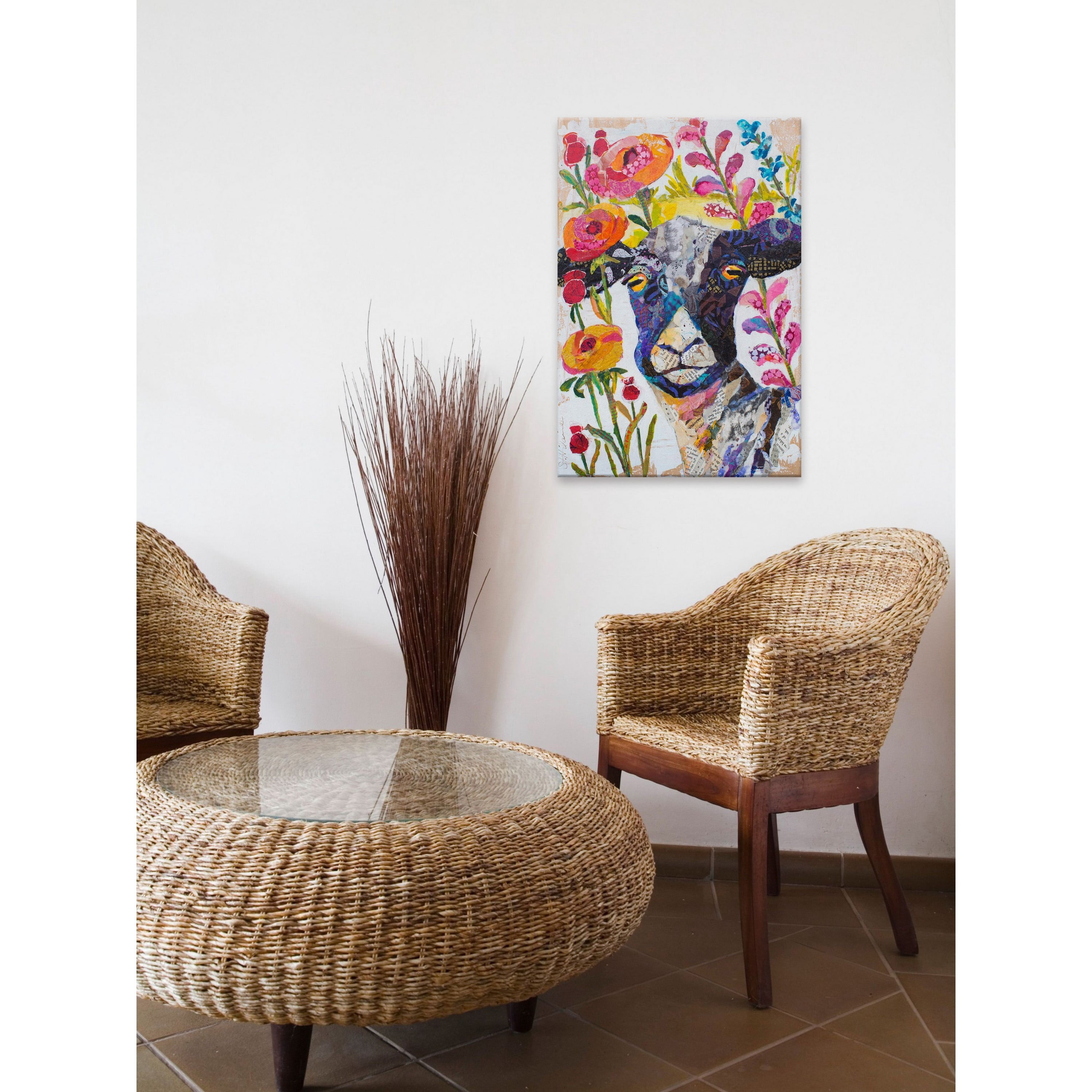 "Love Me" Painting Print on Wrapped Canvas