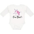 thumbnail image 3 of Inktastic 1st Birthday Unicorn Girls Long Sleeve Baby Bodysuit, 3 of 5