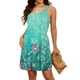 thumbnail image 2 of Vestido de verano Bluetime 2025 Boho sin mangas con bolsillos, verde azulado, 2 of 6