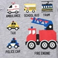 thumbnail image 3 of Bellafa Kids & Toddler Boys Pajamas 2 Piece Pjs Set 100% Cotton Sleepwear For 1-10T Boys-Vehicles, 3 of 7
