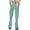 Green and white stri, variant on Cute Strawberry Bows Thigh High Socks for Women Stretch Striped Long Stockings
