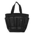 thumbnail image 2 of de de malla portátil, bolsa de almacenamiento, accesorios de aseo, neceser, Negro Sharpla Estuche de maquillaje, 2 of 4