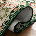 thumbnail image 5 of SAFAVIEH Aspen Coco Southwestern Wool Area Rug, Green/Red, 5' x 8', 5 of 8
