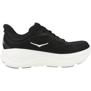 Hoka Men's Bondi 9 Sneaker, Black/White, 7
