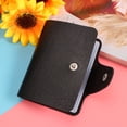 thumbnail image 4 of Shisuyan Pu Card Wallet Rectangular Compact Design 1Pack For Everyday Use Black, 4 of 8