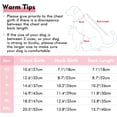 thumbnail image 2 of Suéter para mascotas de punto de cuello alto clásico XL de color rosa, suéter lindo y cálido, ropa de invierno para perros para chihuahua bulldog francés pequeño y mediano, 2 of 3