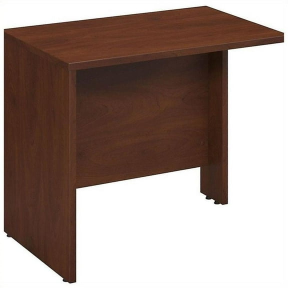 BBF Series C Elite 36" Transitional Engineered Wood Return Bridge in Cherry