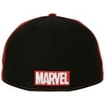 thumbnail image 5 of Deadpool Logo Black  and  Red Panels New Era 59Fifty Fitted Hat-7 5/8 Fitted, 5 of 7