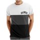 thumbnail image 1 of Mens Casual Pantalones Cortos Cuello Redondo Patchwork Suéter Blusa de Fitness, Camisetas para Hombre, 1 of 4