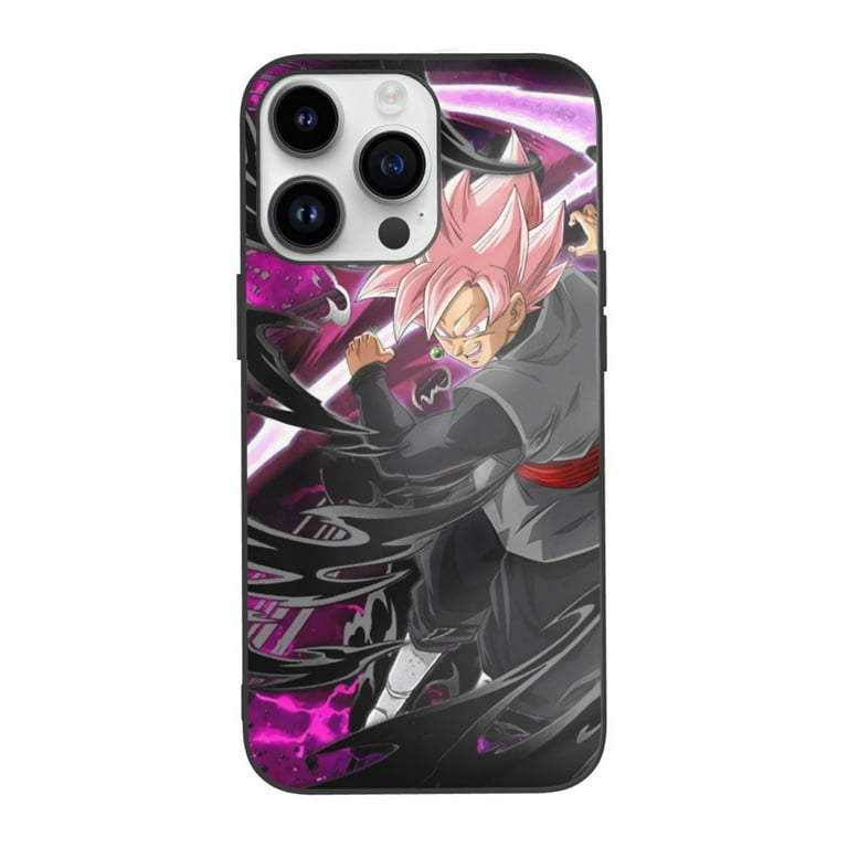 DBZ Goku Black Death Sickle Phone Case for iPhone 14 Plus Pro Max