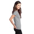 thumbnail image 3 of District Women's Junior Short Sleeve Concert V-Neck Tee, 3 of 6