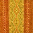 thumbnail image 1 of Ahgly Company Indoor Square Southwestern Yellow Country Area Rugs, 4' Square, 1 of 4