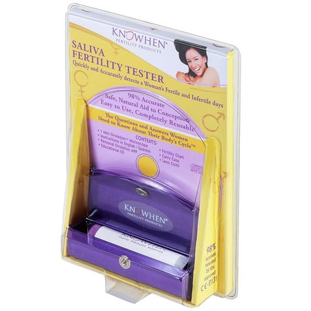 KNOWHEN Saliva Ovulation Test with a Fertility Monitor