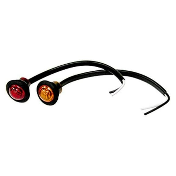 0.75 in. Round 3 LED Marker Light, Amber