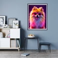 thumbnail image 7 of Diamond Art Kit for Adults, Neon Dog With Pink Glasses Diamond Painting for Adults Beginners, 5D DIY Diamond Art Painting Kits, Colorful Diamond Painting Craft for Home Decor 12x16, 7 of 7