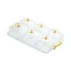 thumbnail image 1 of Platos para servir aperitivos de frutos secos, tarros para galletas y recipientes para condimentos para hoteles. Clear 6 cuadrícula, 1 of 9