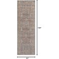 thumbnail image 2 of Chris Loves Julia x Loloi Rosemarie Collection Area Rug ROE-01 Stone/Multi 2'-7" x 12'-0", 2 of 8