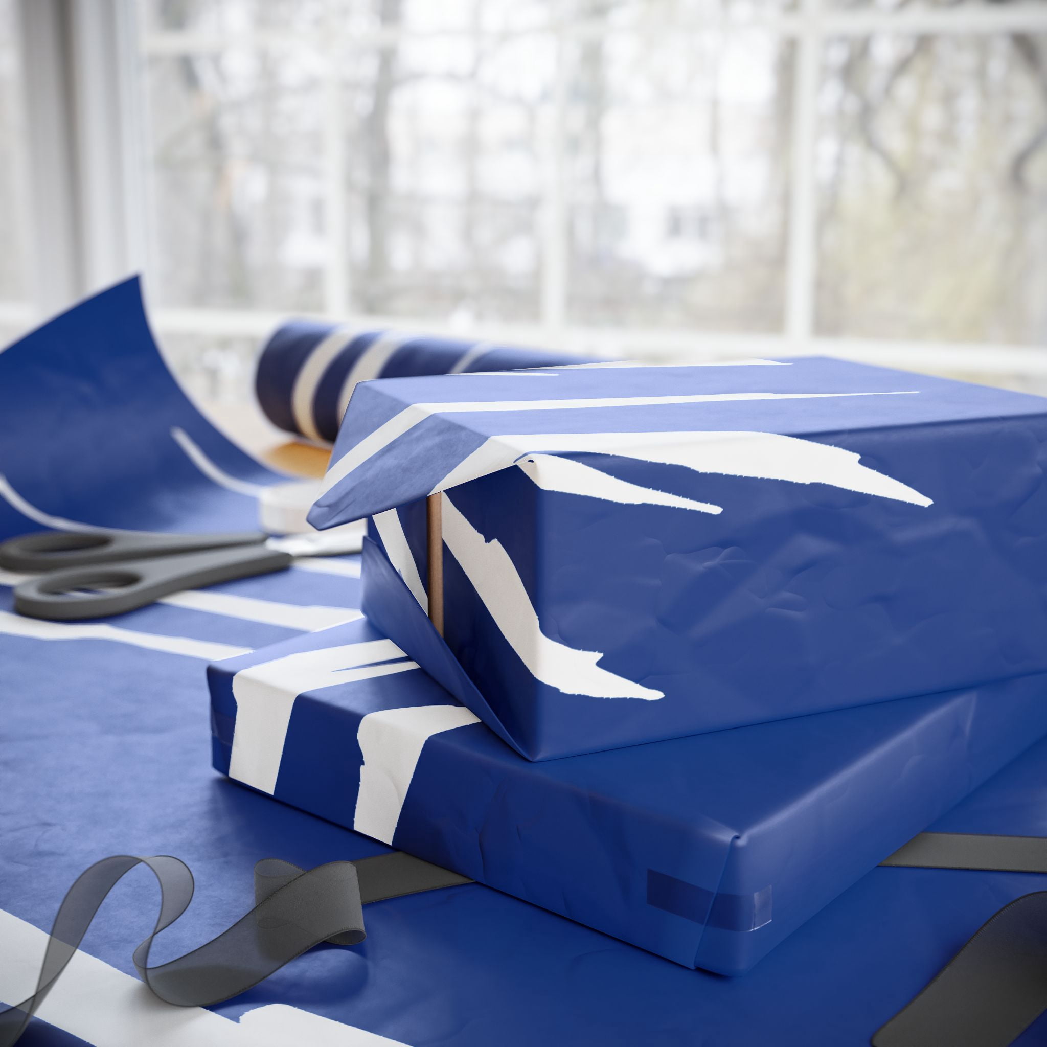 Effete Feline Claw Marks Scratch Gift Wrap Papers