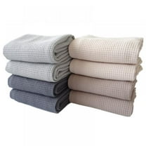 Cotton Table Napkin Waffle Weave Designed Tea Towel Dish Cloth Kitchen Towels