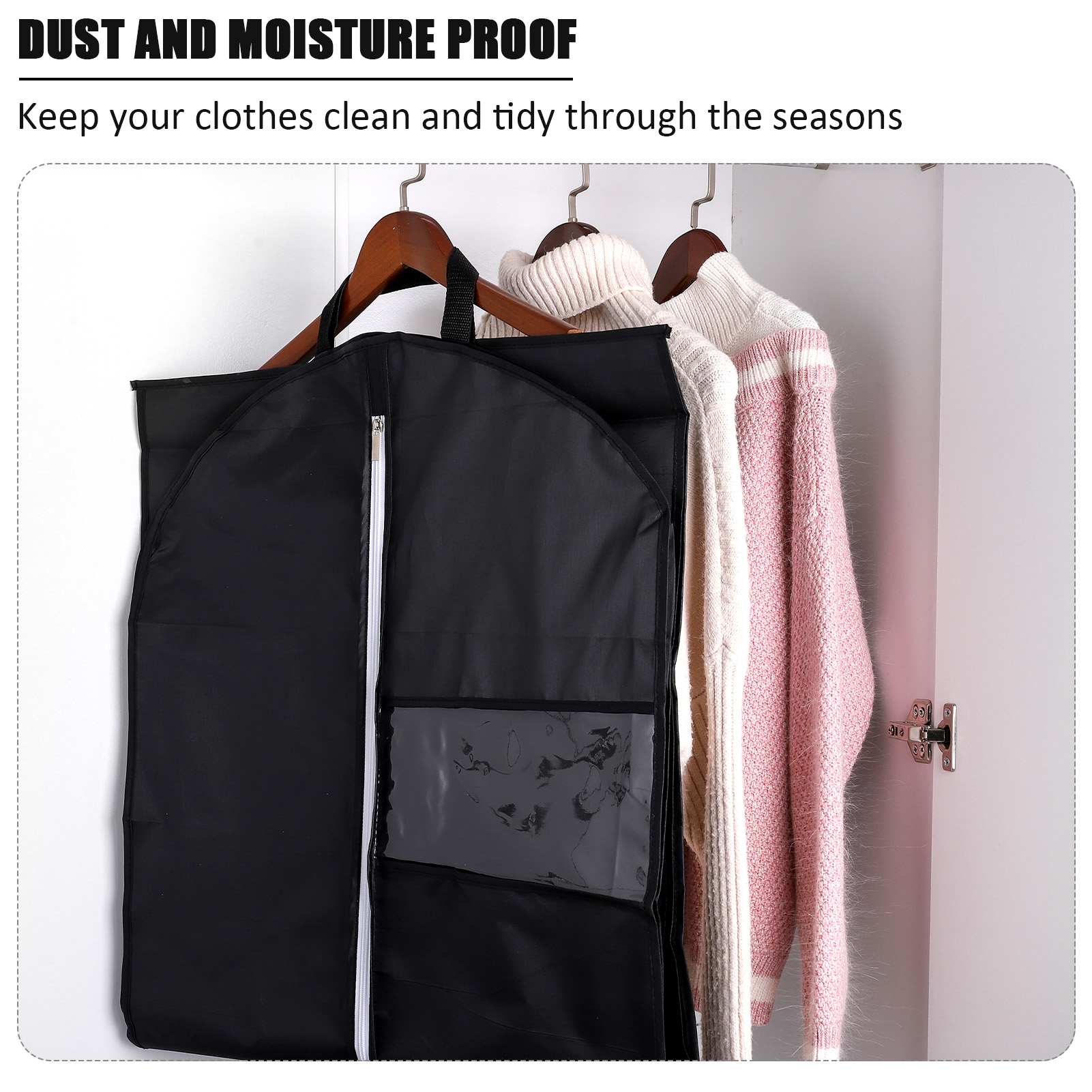 Abaima 4-Pack Travel Garment Bags 50 Inch photo 8