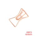 thumbnail image 1 of Clip de papel marcador de oficina DIY clip de papel rosa oro 20 piezas Scienceny WJU1579-00, 1 of 2