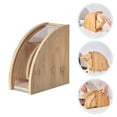 thumbnail image 4 of BESTONZON Coffe Filter Holder Wood 1Pack 6.2X3.2X6.6In, 4 of 7