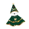 thumbnail image 4 of Disfraz navideño para perro, disfraz para , uniforme de regalo, sombrero de Halloween con capa, ropa para mascotas para fiestas, paseos, gatitos, S, 4 of 8