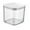 White-67, variant on Cereal Container Food Storage - Airtight Kitchen Pantry Organizer, Clear Plastic with Easy-Lock Lid, Dry Goods Dispenser, Clutter Reduction System
